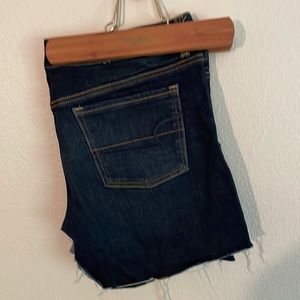 AE denim shorts size 14